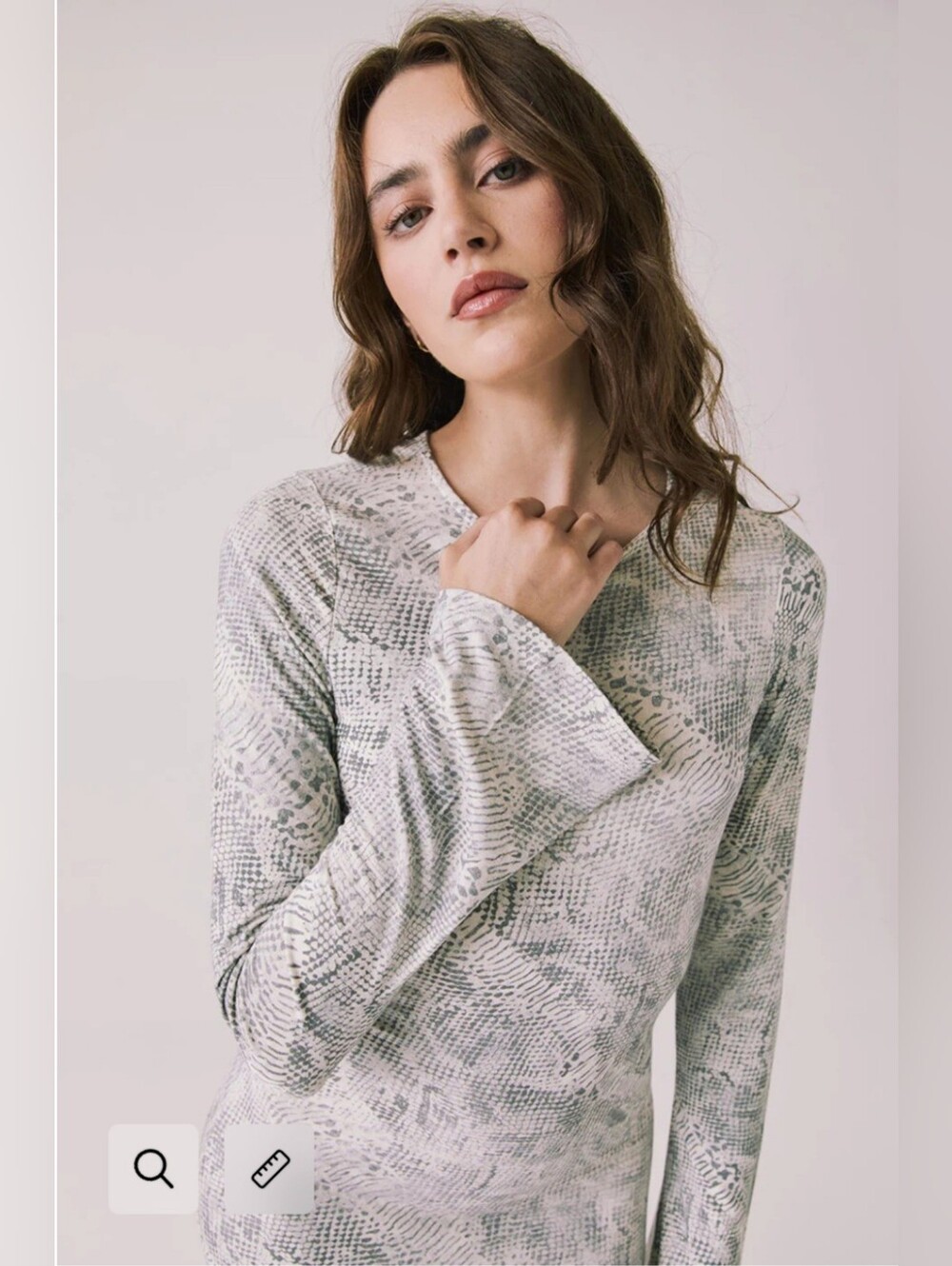 Chaser Opal Python Print Maxi Dress - Picture 2 of 7